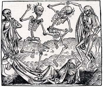 'Dödsdansen' av Michael Wolgemut