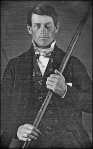 Den olycksdrabbade Phineas Gage själv